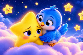 create kids cartoons, nursery rhymes, educational animations, ai stories music