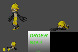 do 3d character animations for your game or film