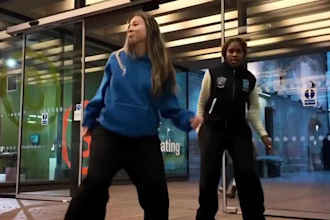 do tiktok dance, gospel dance, amapiano afro dance video, group dance