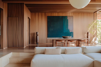 design japandi and modern mid century interiors with a japanese architect