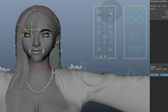 create 52 arkit facial blendshapes for mocap and animation
