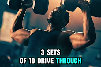 edit viral fitness and gym reels for instagram and tiktok