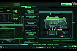 design a professional unity UI, UX, hud, menu, and mobile game interface