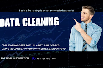 clean your messy excel or CSV data and deliver a structured dataset