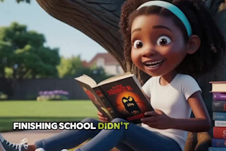 do ai animation video, cartoon ai animation, kid stories ai animation, ai story