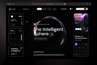 design a professional saas or fintech mobile app UI UX