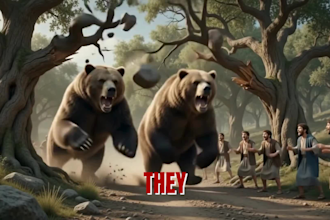 ai bible story christian animation for ai bible storytelling and gospel video