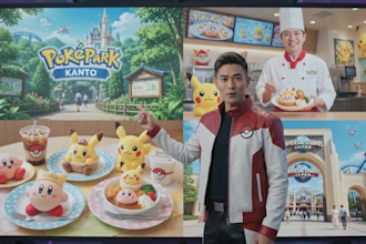 book pokepark kanto pokepark ace trainer pass, pokemon cafe and kirby cafe usj
