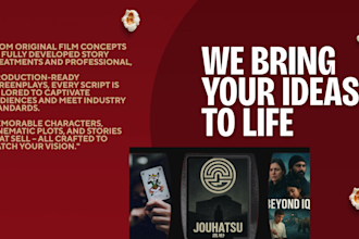 write a professional movie screenplay