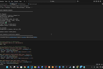 create python machine learning models for classification and clustering