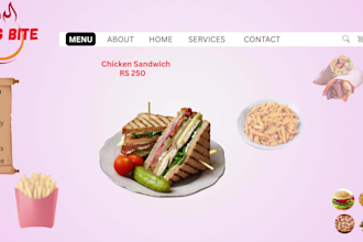 design attractive food video ads,deal posters, menu ads