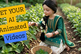 make ai promotional animation video,ads,reels and kid stories