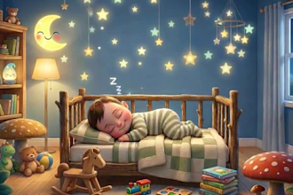create 25 lullabies music for baby , bedtime music for kids