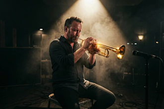 record high quality trumpet for your song