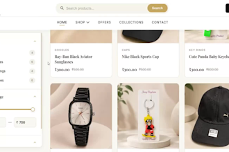 build a premium fashion accessories ecommerce website