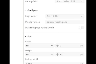 build an expert no code web application