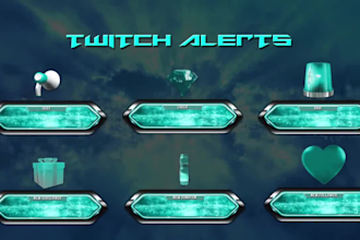 create custom animated twitch alerts for stream