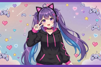 rig your anime vtuber model, vtuber avater, vtuber character