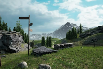 design 3d game environment in unity or unreal engine