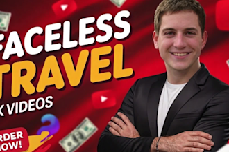 create 4k stunning travel video for youtube promotion