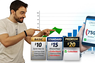 do expert credit sweep, repair your credit report, boost score, and remove fast