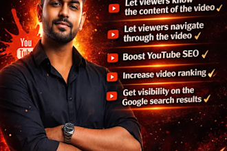 do youtube SEO optimization with chapters and timestamps