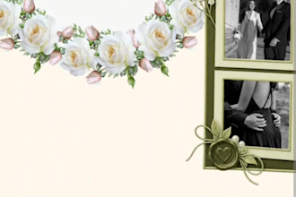 design an luxury canva wedding website