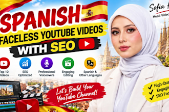 cash cow youtube,  top 10 spanish vidoes, faceless content in espanol