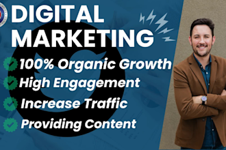 do social media promotion with organic growth
