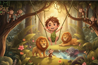 create 2d and 3d ai cartoon animations kids stories and rhymes