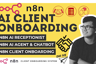build client onboarding automation n8n client onboarding automation automa