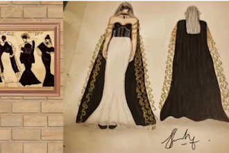 make concept boards, fashion illustrations, and look sheets for you