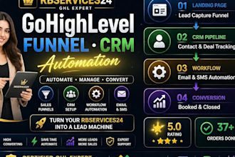 build a gohighlevel funnel for cleaning companies