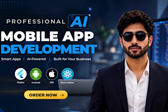 ai mobile app development app developer flutter react native full app creation