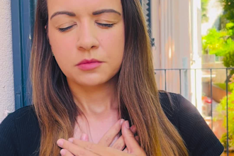guide a private guided meditation and breathwork session