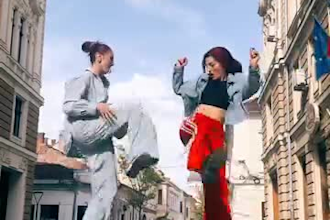 do dance video afro dance, twerk dance active  for tik tok dance video