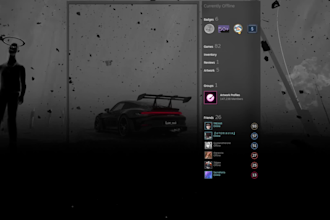 do steam car profile complect and steam artwork