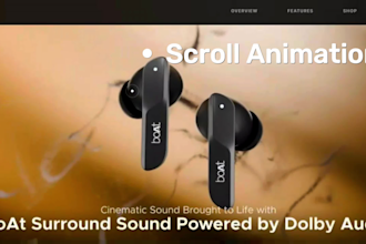 create interactive animated websites using gsap