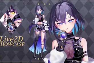 create custom vrchat avatar, vrm, vroid, vtuber and vrc avatar