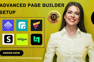 setup page builder pagefly ecomposer gempages section store shogun layouthub