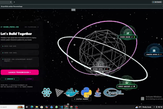 develop a high performance interactive 3d website or custom saas