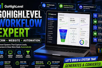 build gohighlevel workflow and CRM automation