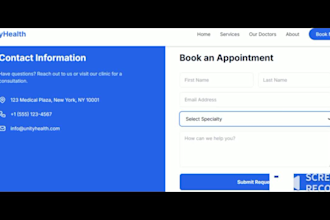 build responsive websites, landing pages and react apps