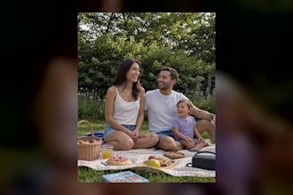 create an ai photoshoot for your couple, maternity or pet portrait