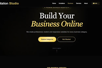 create a responsive website for your business using ai tools