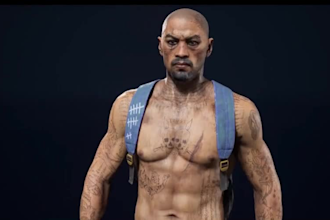 3d realistic character modeling 3d game character 3d rigging metahuman model ue5
