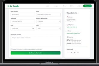 build your custom professional website