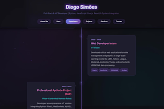 develop a professional and responsive  landing page
