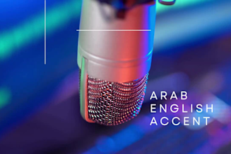 do professional voice over in english, french and arabic
