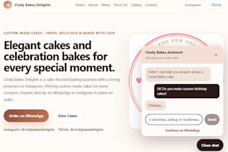 build an ai chatbot for your website